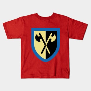 Crusaders - Crossed Axes Kids T-Shirt